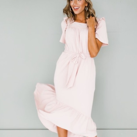 orange creek Dresses & Skirts - BNWT Orange Creek Pink Midi Dress